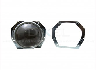 Переходная рамка Nissan Patrol Y62-Рест 2014 - 2020 г. в. Led  Модуль Hella 3/3R/5R (Комплект, 2 шт)